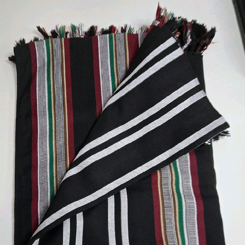 Midnight Maroon Yemeni Shawl