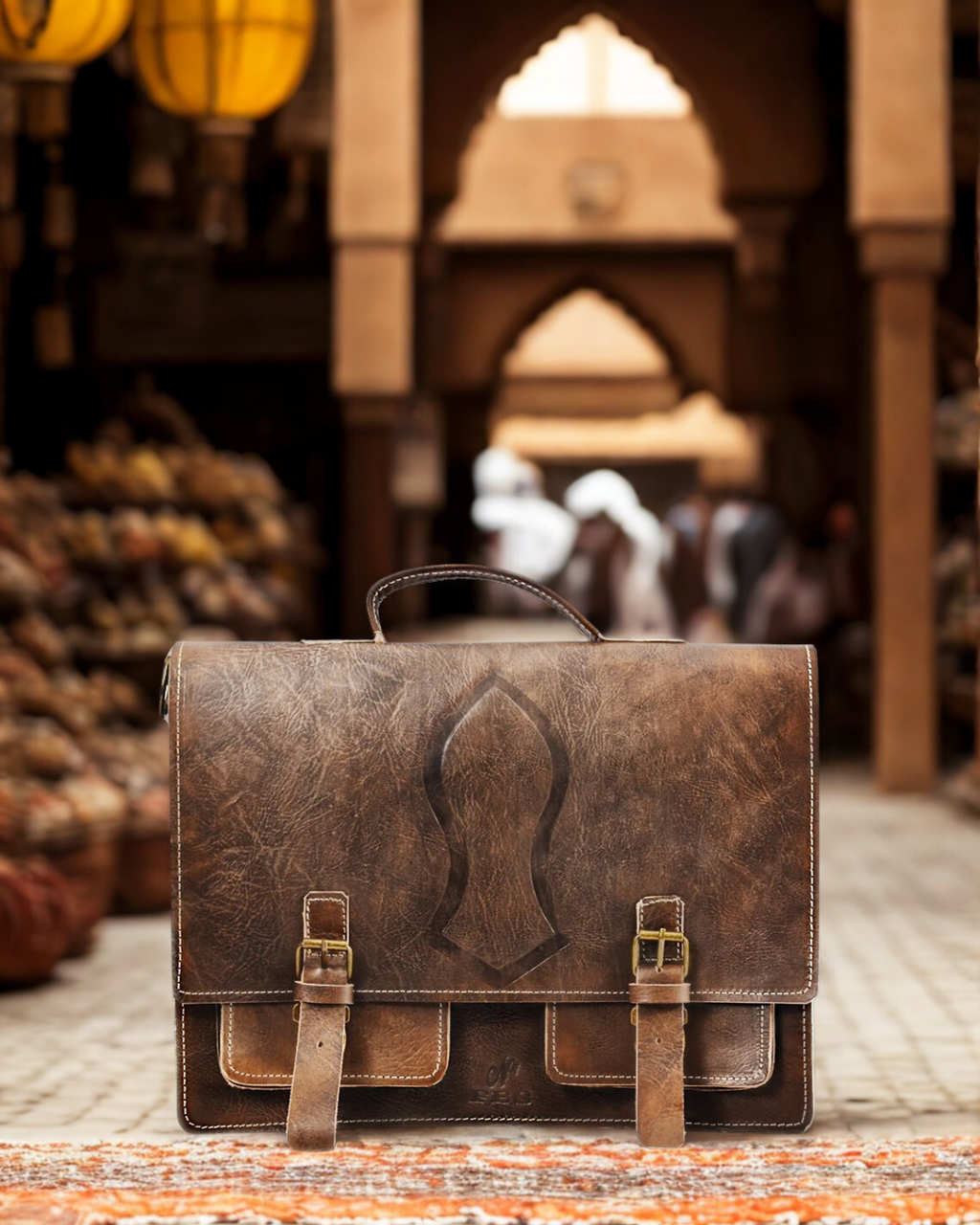 Nalayn Leather BRIEFCASE