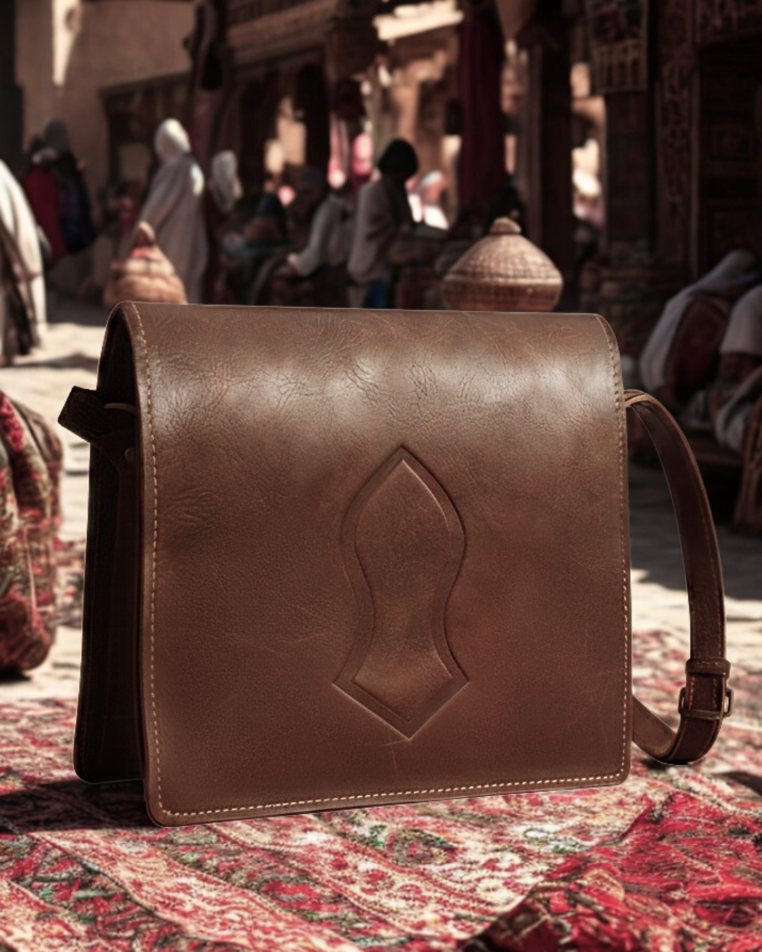 Nalayn Leather SATCHEL Bag