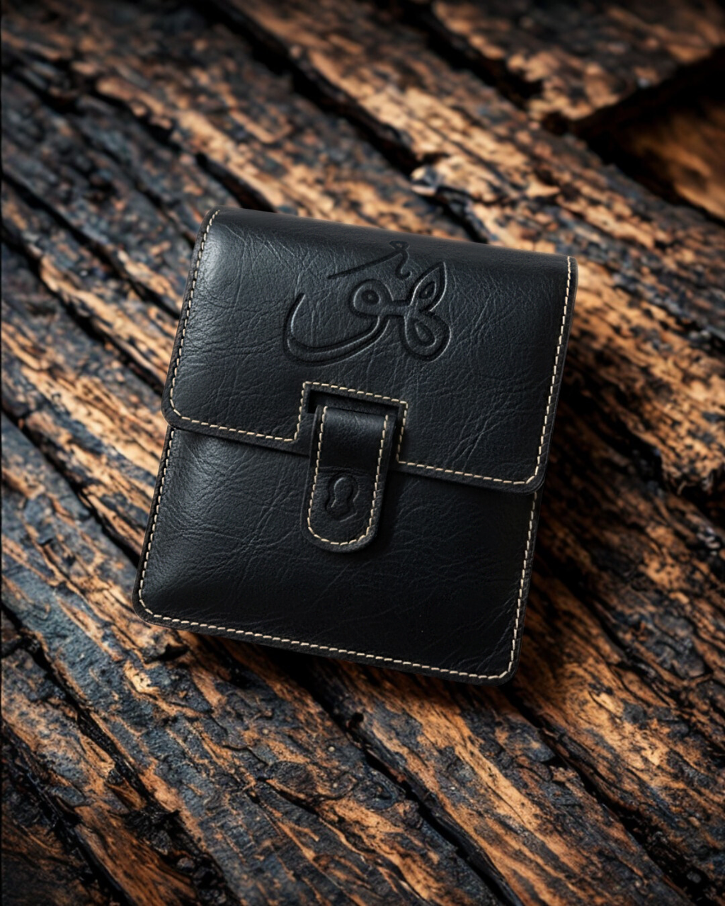 Hu Leather MESSENGER Bag