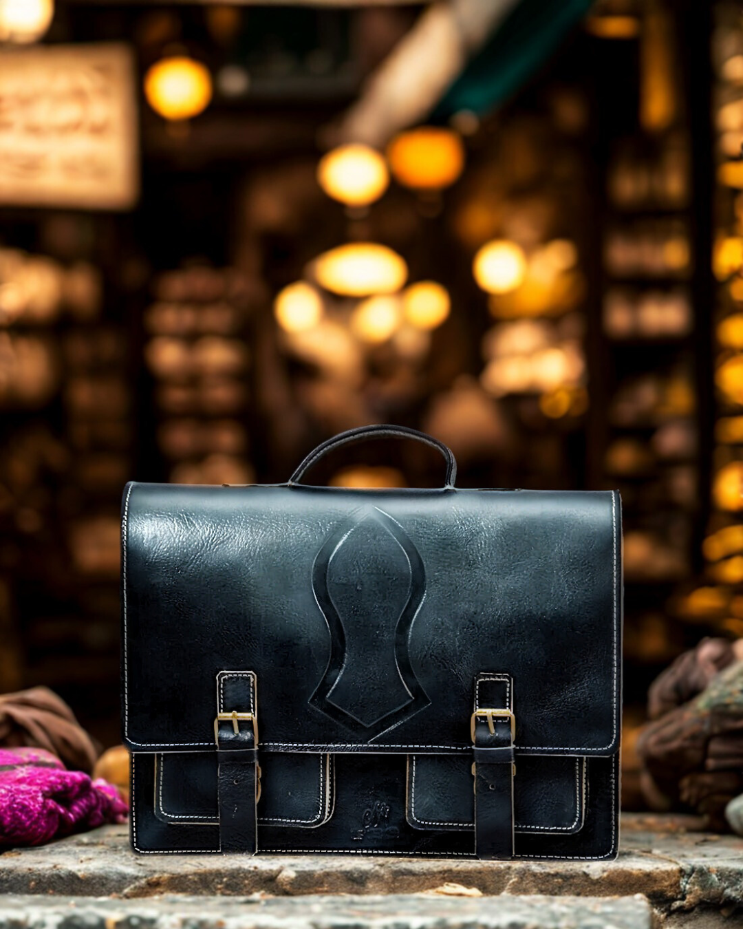 Nalayn Leather BRIEFCASE