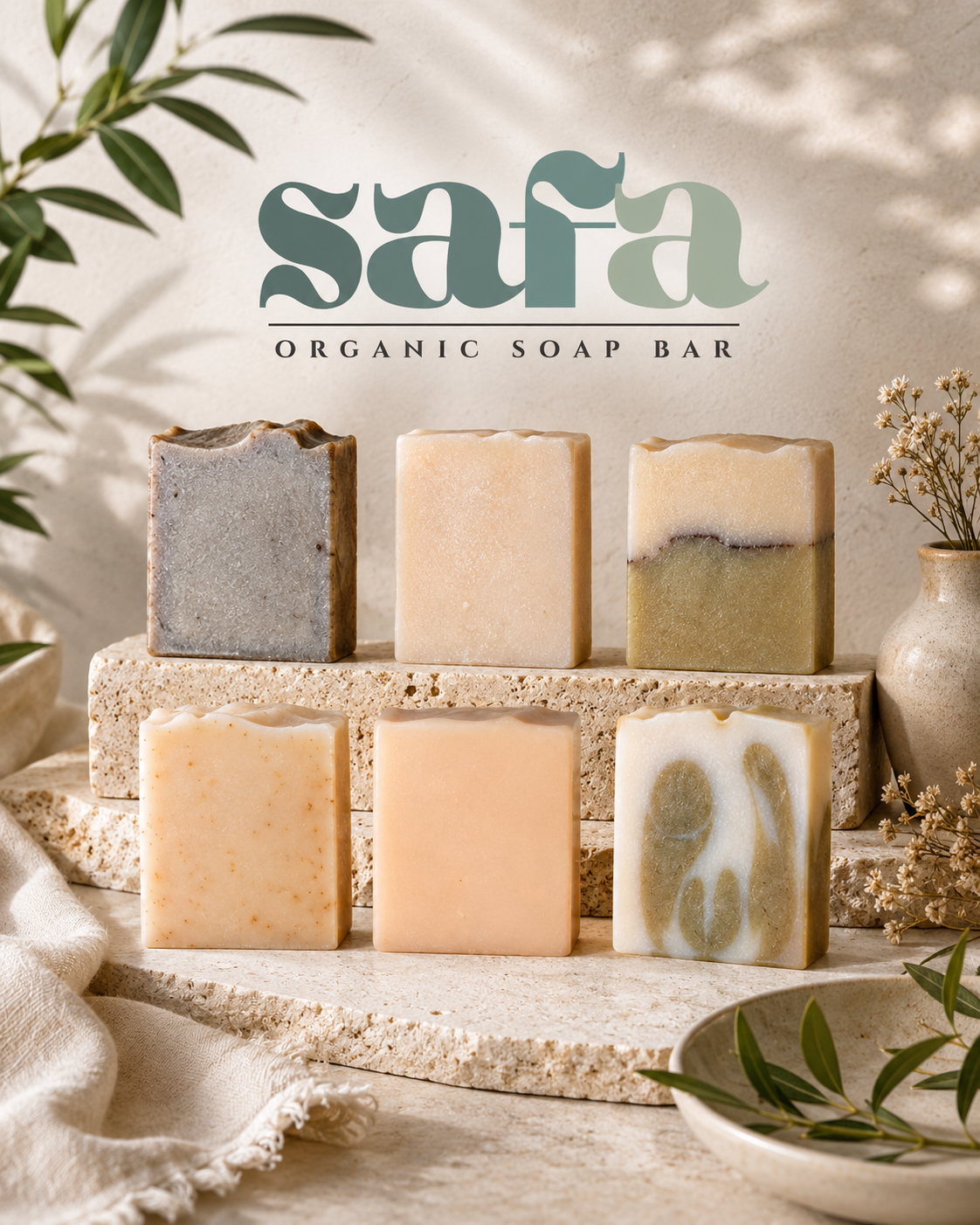SAFA Organic Natural Soap Bar