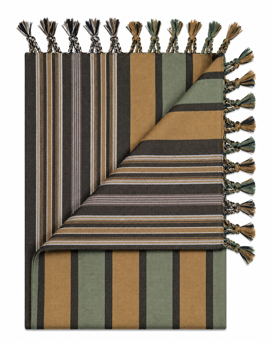 Olive Dune Yemeni Shawl
