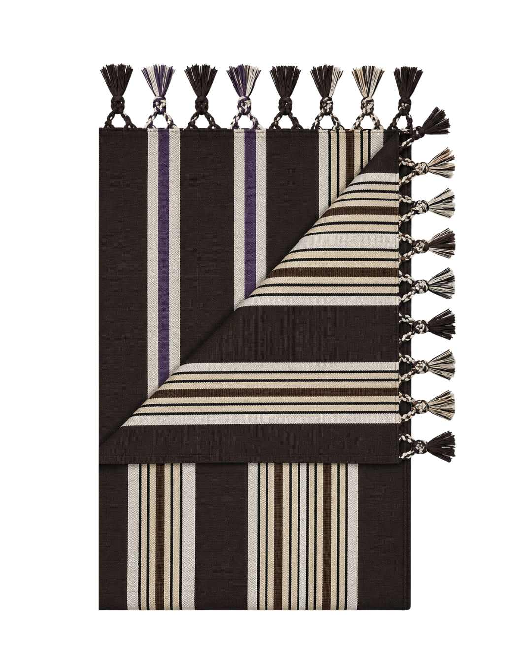 Cocoa Plum Yemeni Shawl
