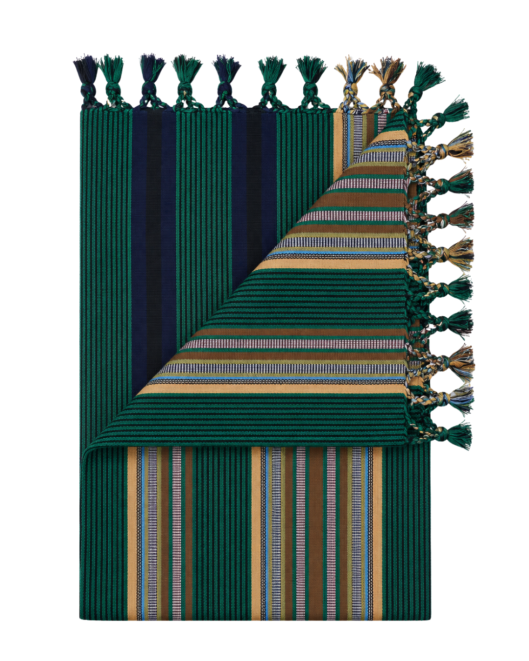 Emerald Zebra Yemeni Shawl