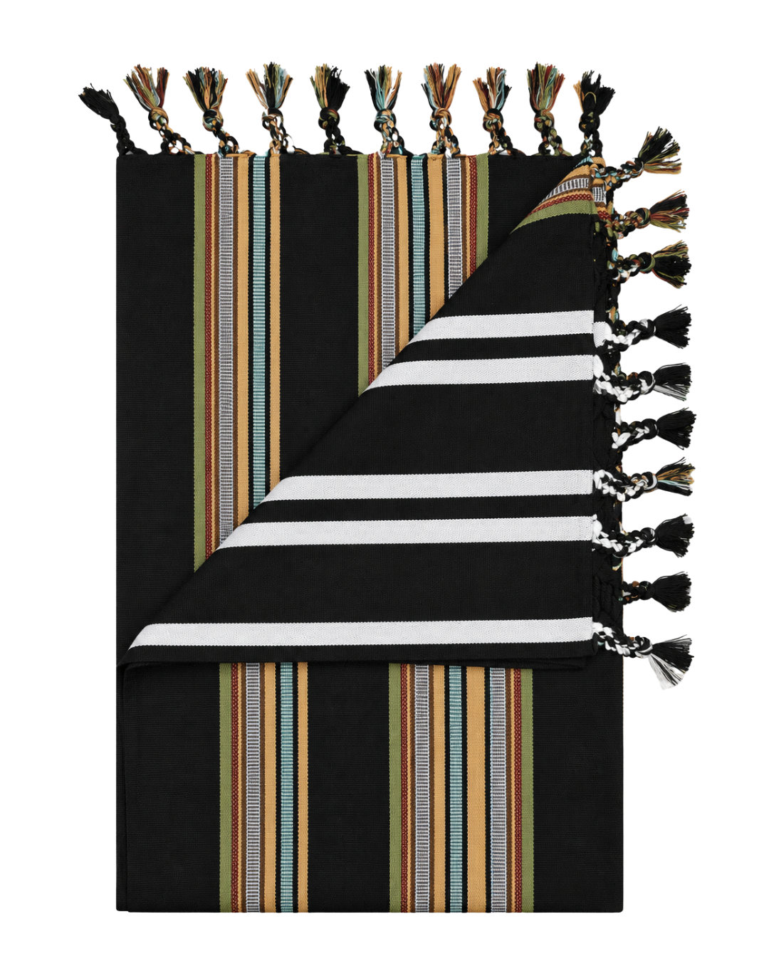 Hijaz Jewel Black Yemeni Shawl