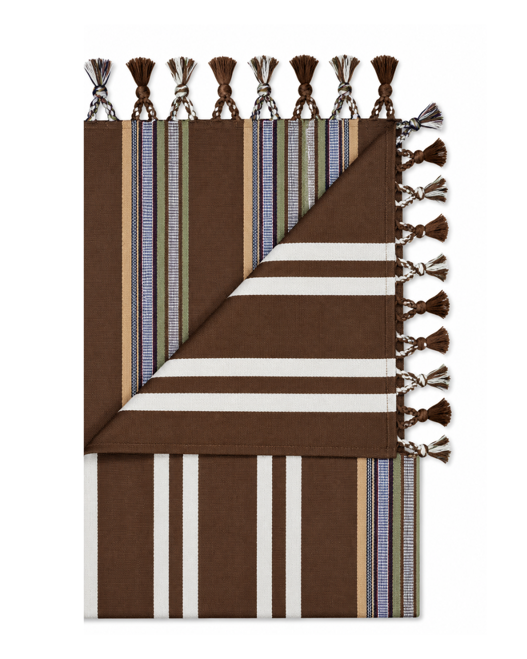 Mocha Brown Yemeni Shawl