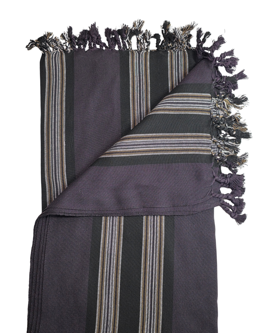 Plum Roast Yemeni Shawl
