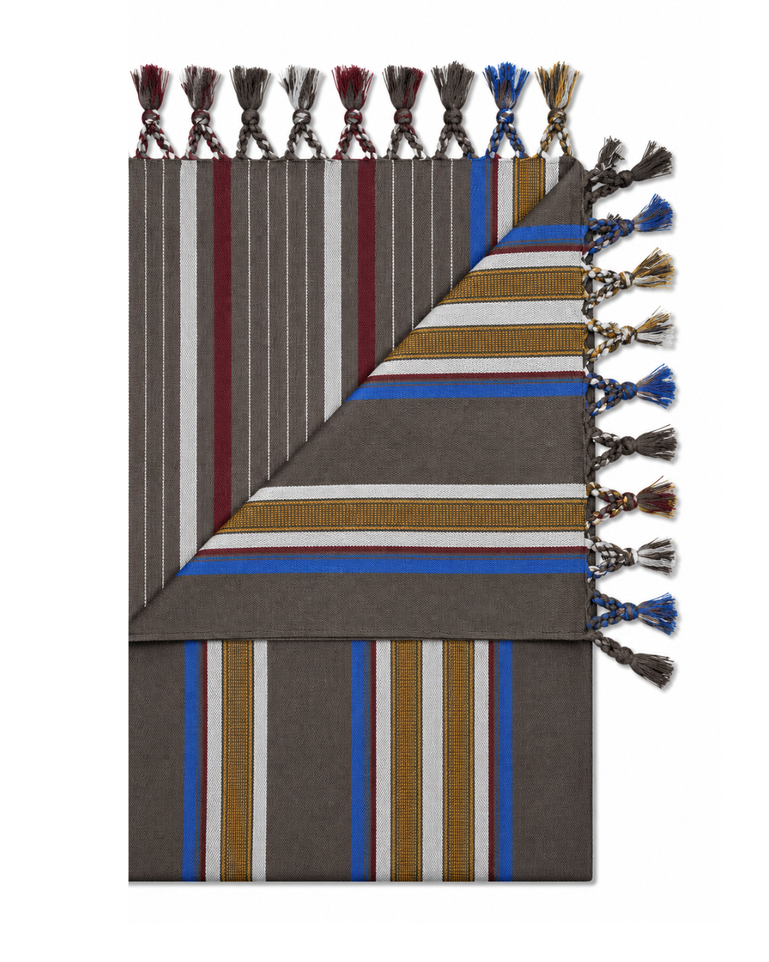 Sapphire Dunes Yemeni Shawl