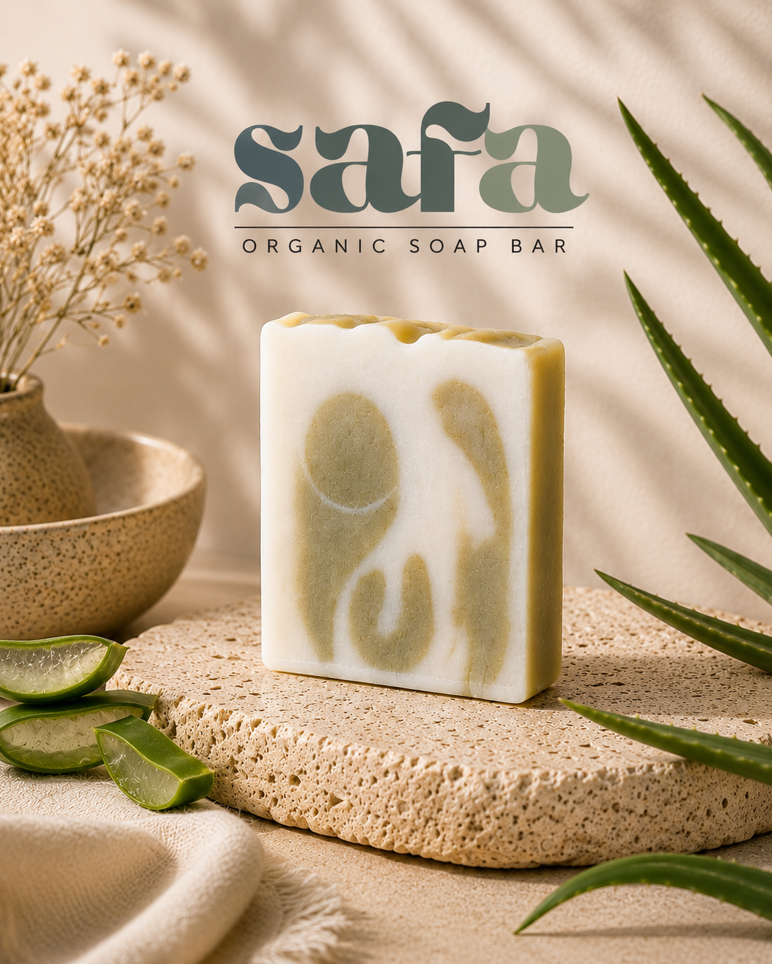 SAFA Organic Natural Soap Bar