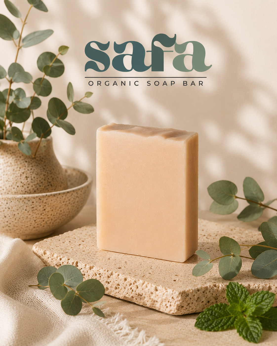 SAFA Organic Natural Soap Bar