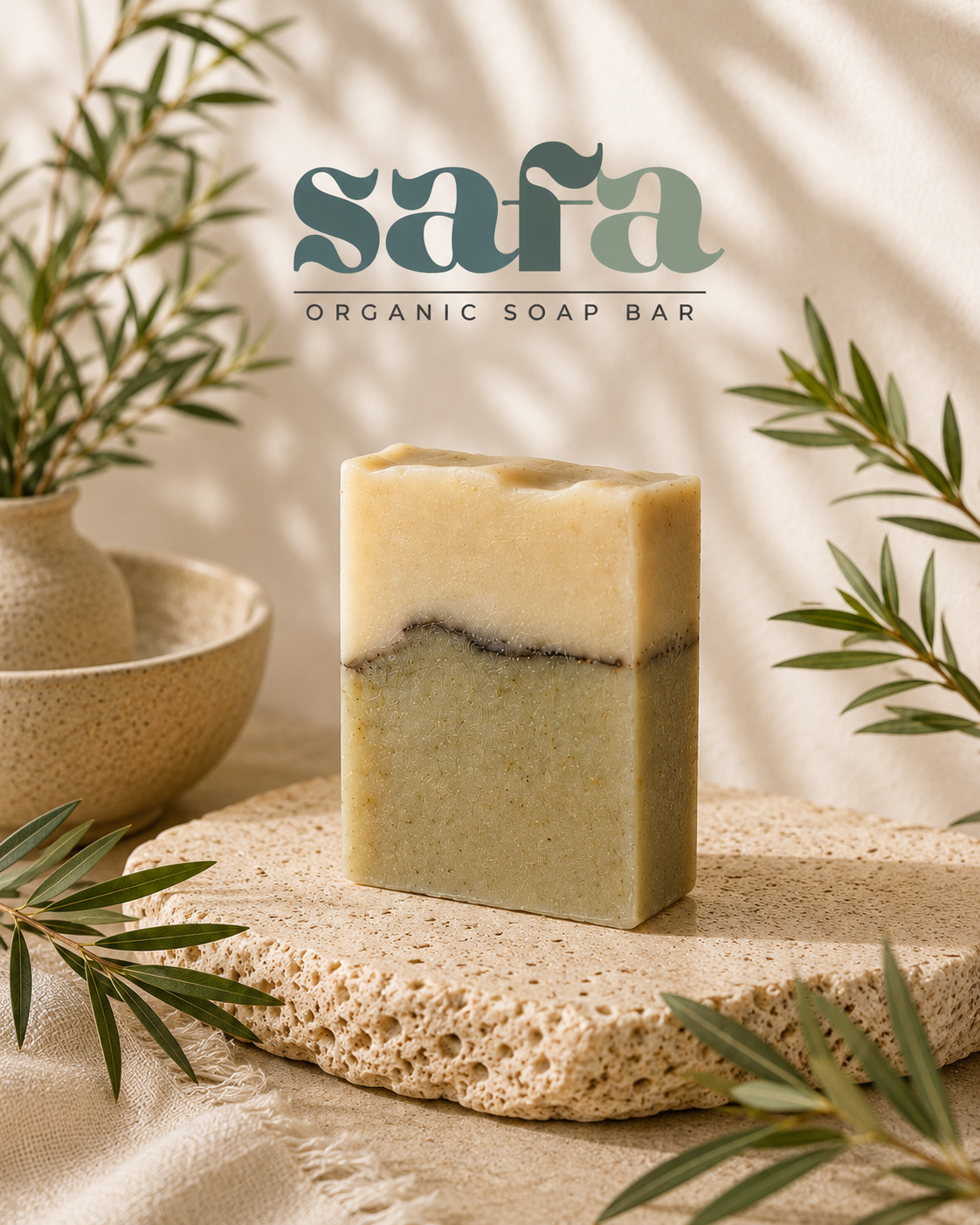 SAFA Organic Natural Soap Bar
